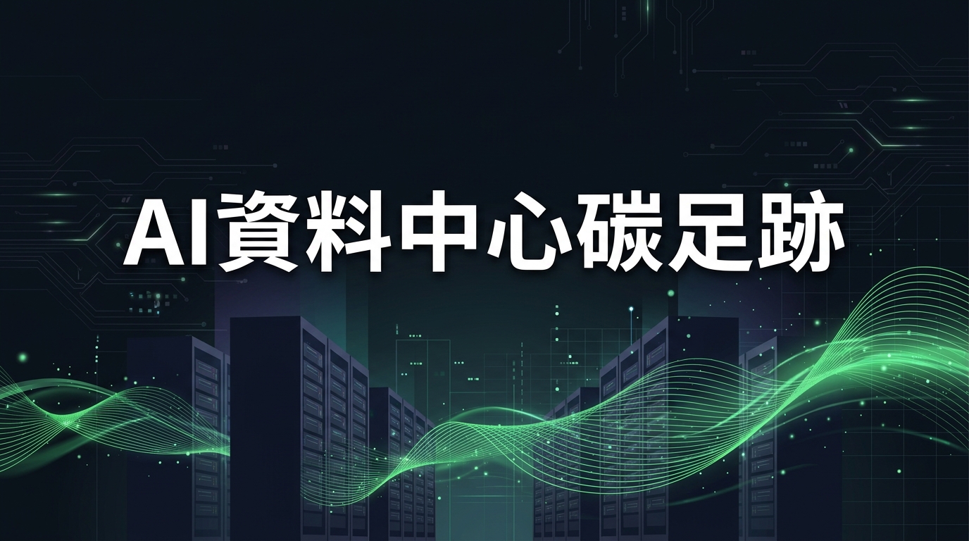 當 AI 需要更多電:台灣資料中心擴張背後的碳排真相